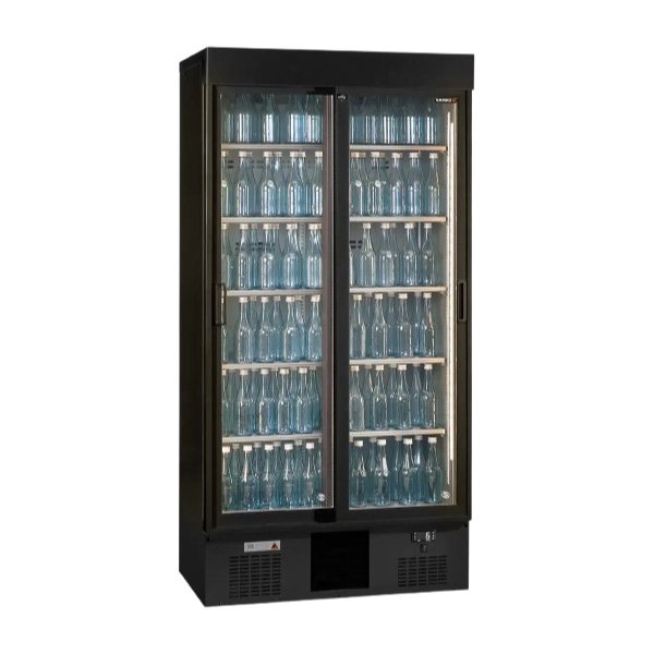 Maxiglass MG3 500GCS Commercial Bottle Cooler Black