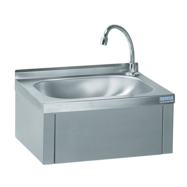 Tournus-806 381-knee-operated-stainless-steel-wash-basin-for-UAE-commercial-kitchens