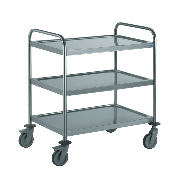 Tournus 3 Tier Stainless Steel Service Trolley UAE