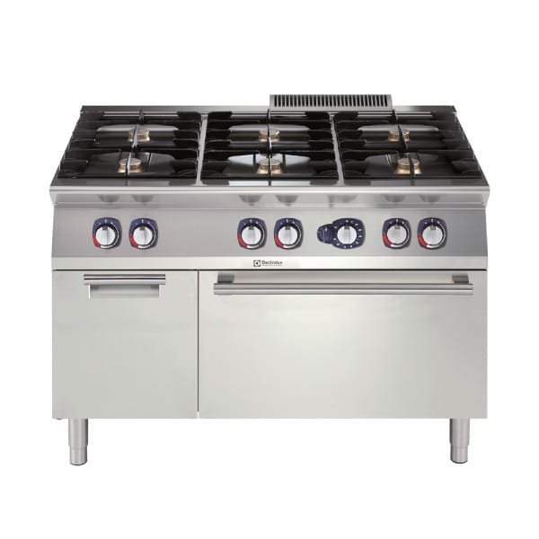 Electrolux 700xp 6 Burner Gas Range Gas Oven Cupboard Uae