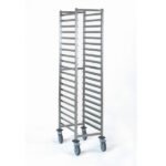 Tournus GN Trolley for 20 GN 1/1 Trays | Heavy-Duty Stainless Steel