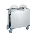 Tournus Mobile Heated Plate Lowerator – Premium Stainless Steel Plate Warmer