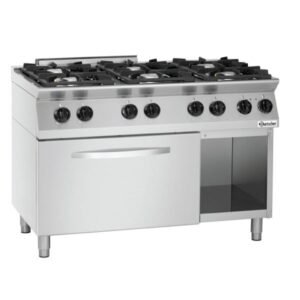 6 Burner Commercial Cooking Range with Oven